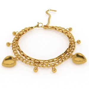 PALMONAS Hearts All Over Bracelet for Women-Affliated Product
